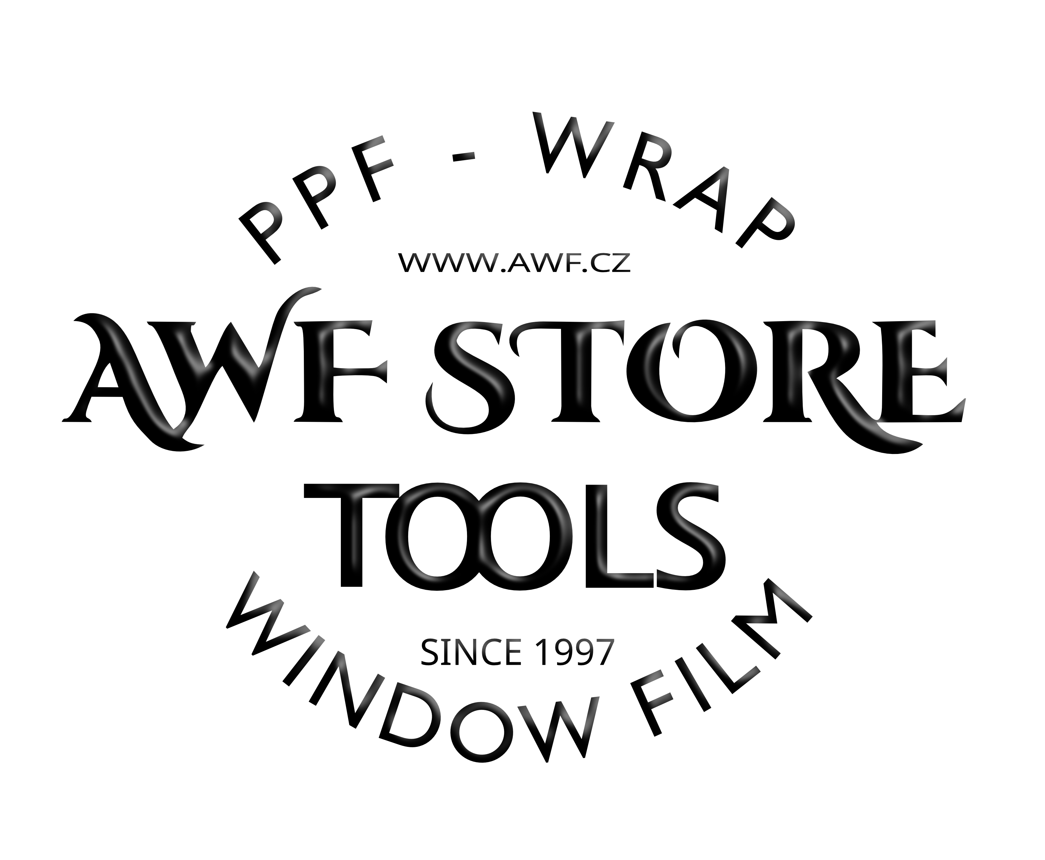 awf store logo fólie prodej nářadí pomůcky lepení fólií ppf fólie okenní fólie